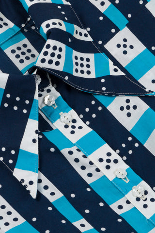 The Crazy Domino Blouse