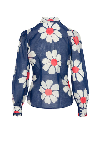 The Midnight Marigolds Cotton Cloud Blouse
